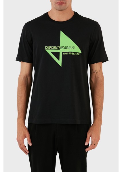 Pamuklu Regular Fit Bisiklet Yaka T Shirt Erkek T Shirt 6R1T6Q 1J7FZ 0999