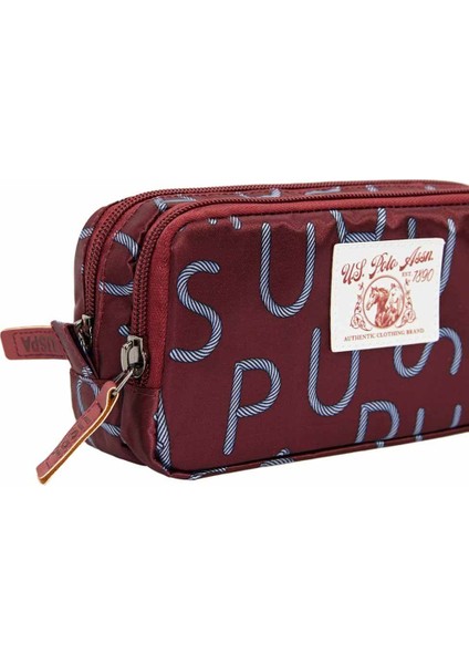 Bordo Yazılı Kalem Kutusu PLKLK23295 fırsatları