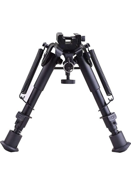 Ayaklı Siyah Hafif Bipod Kayışı Yüksekliği 5 Kez Uzatır (Yurt Dışından)