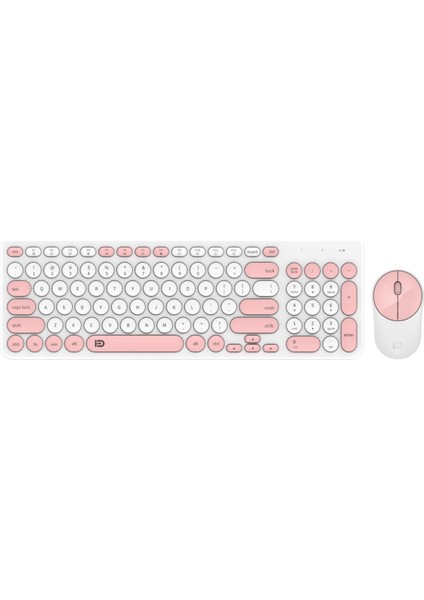 IK6631 Kablosuz Klavye Mouse Seti 2.4 Ghz _ Bilgisayar, Tv ve Mac Için Sessiz ve Ince Set