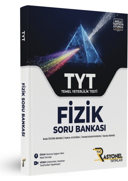 TYT Fizik Soru Bankası (Yazarlarından Video Çözümlü)