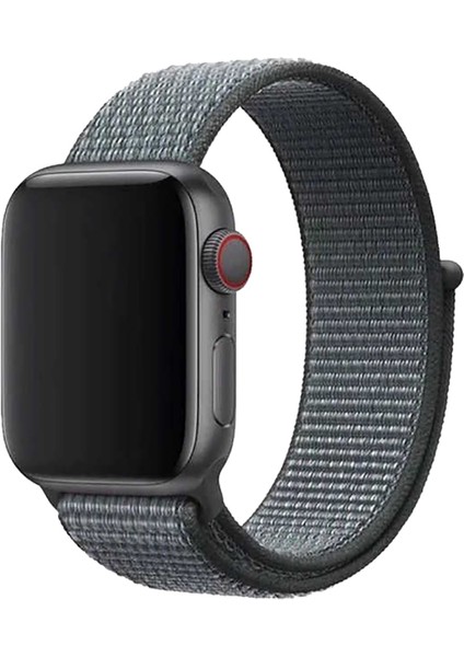 Apple Watch 42-44MM Krd-03 Hasır Gece Parıltısı Kordon