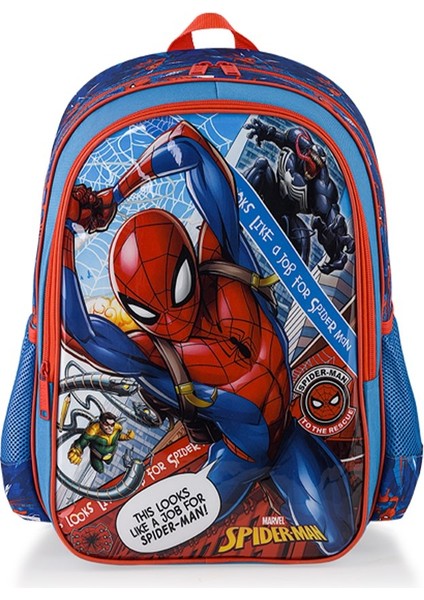 Spıderman Ilkokul Çantası Hawk Savior Besleneme Çantası ve Kalemlik