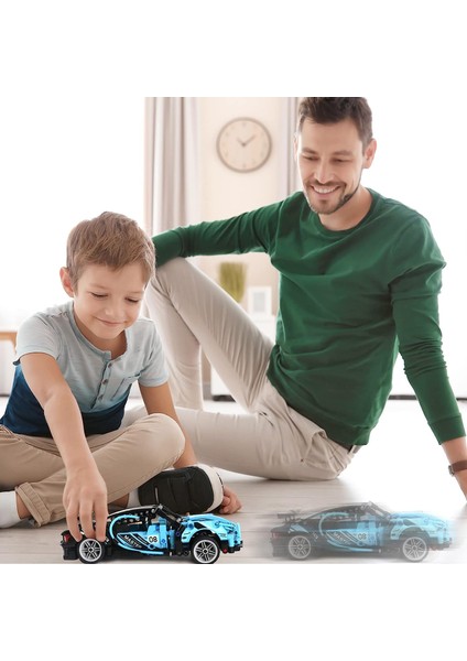 Bıranco Oyuncak Araba Modeli Yapı Kiti - Yarış Arabası Stem Oyuncak