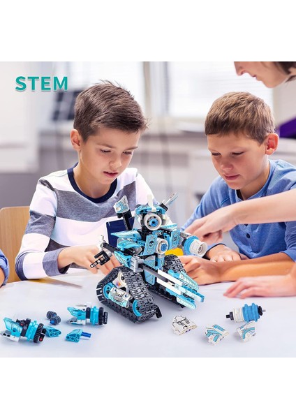 5'i 1 Arada Stem Robot Yapı Kiti - 398 Parça