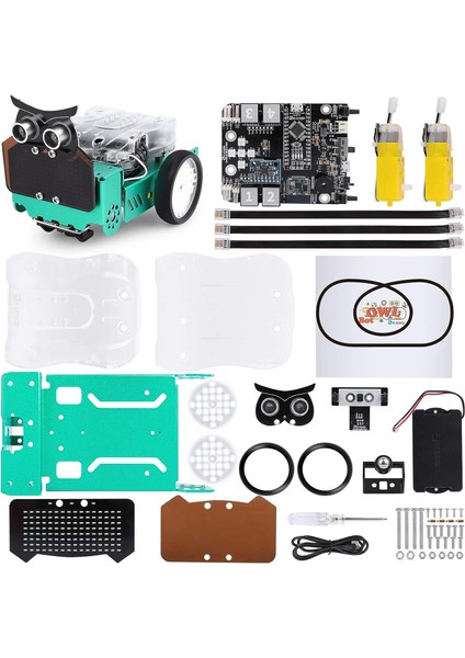 Owl Nano V4'lü Akıllı Robotik Araç Kiti