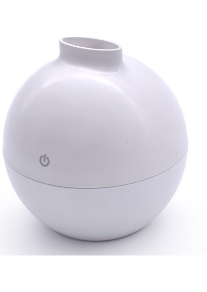 Düz Ağızlı Mini Beyaz Tahta Tahıl Ev Ofis Masaüstü Nemlendirici 130ML (Yurt Dışından)