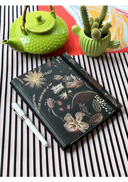 Gizli Spiralli Defter Sert Kapak 192 Sayfa 96 Yaprak 17X24 cm 90GR. Noktalı