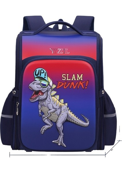 Çocuk Dinozor Okul Çantası Büyük Boy 40*32*19 (Yurt Dışından)