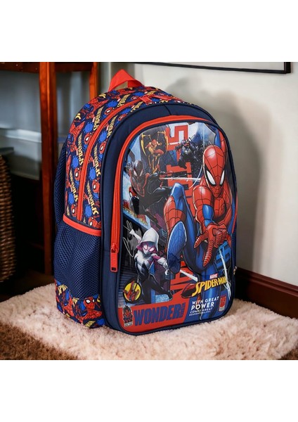 Spıderman Ilkokul Çantası Hawk Wonder