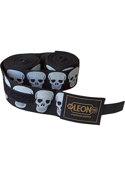 Boks Bandajı Big Skulls Kuru Kafa 5 Metre Boks Bandajı Siyah modelleri