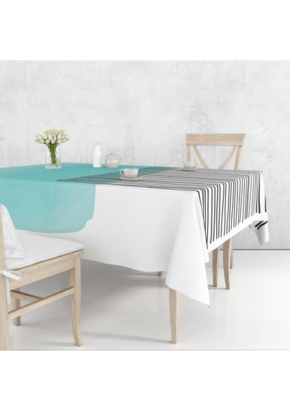 Modern Temalı Dijital Baskı Masa Örtüsü Alho_tblc-46 (140X180)