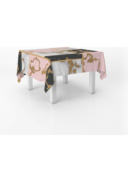 Mermer Temalı Dijital Baskı Masa Örtüsü Alho_tblc-56 (140X260) fiyatları