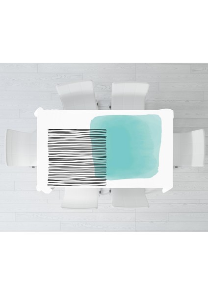 Modern Temalı Dijital Baskı Masa Örtüsü Alho_tblc-46 (140X220) modelleri