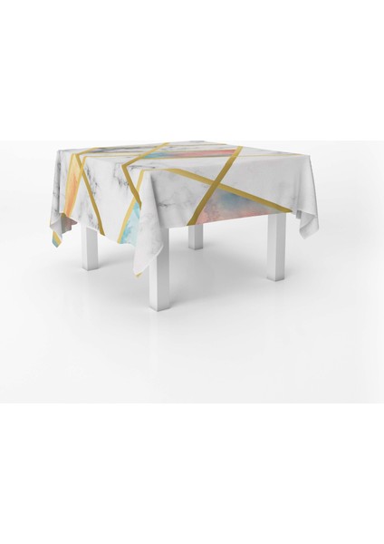 Mermer Temalı Dijital Baskı Masa Örtüsü Alho_tblc-51 (140X260) fiyatları