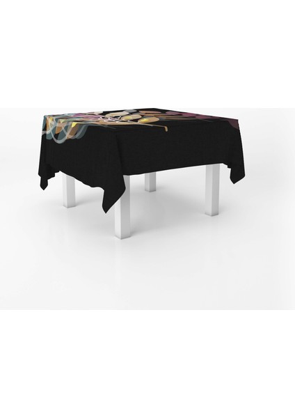 Çiçek Temalı Dijital Baskı Masa Örtüsü Alho_tblc-59 (140X220) fiyatları