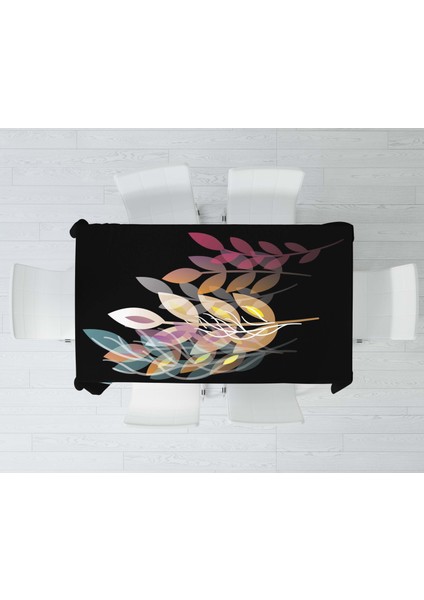 Çiçek Temalı Dijital Baskı Masa Örtüsü Alho_tblc-59 (140X220) modelleri