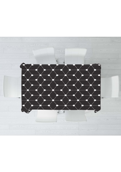 Klasik Temalı Dijital Baskı Masa Örtüsü Alho_tblc-60 (140X220) modelleri