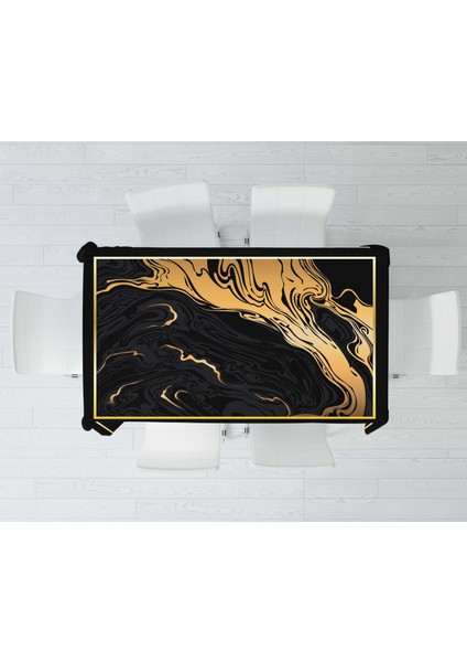 Mermer Temalı Dijital Baskı Masa Örtüsü Alho_tblc-71 (140X220) modelleri