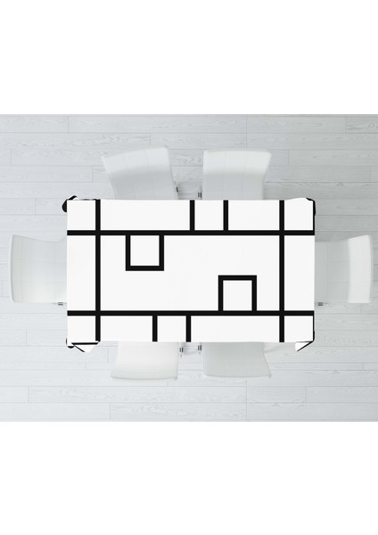 Klasik Temalı Dijital Baskı Masa Örtüsü Alho_tblc-78 (140X180) modelleri