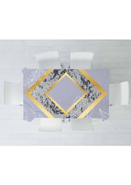 Mermer Temalı Dijital Baskı Masa Örtüsü Alho_tblc-81 (120X140) modelleri