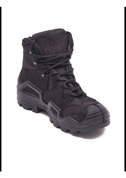 Rigel Pro Mid Kışlık Erkek Hakiki Nubuk Deri Soğuk ve Su Geçirmez Tactical Outdoor Asker Botu