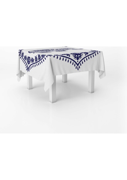 Fil Temalı Dijital Baskı Masa Örtüsü ALHO_TBLC-118 (140X220) fiyatları