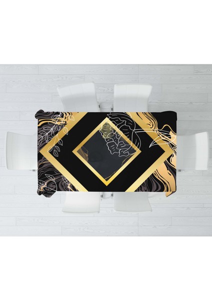 Mermer Temalı Dijital Baskı Masa Örtüsü Alho_tblc-82 (140X180) modelleri