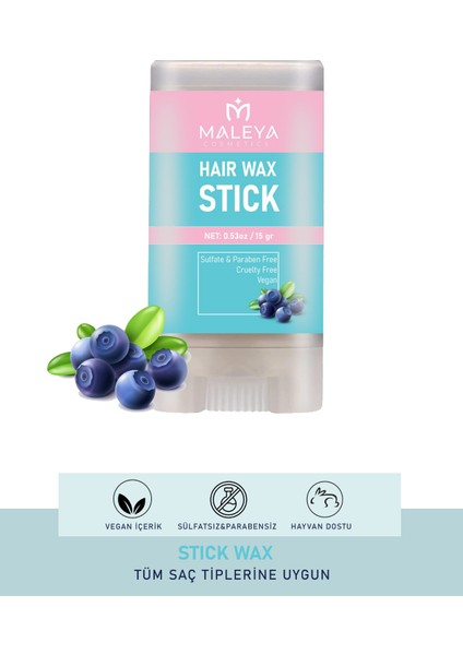 Hair Stick Wax 15 gr - Saç Şekillendirici - Saç Sabitleyici