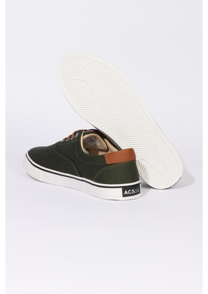 Erkek Haki Sneaker Ayakkabı