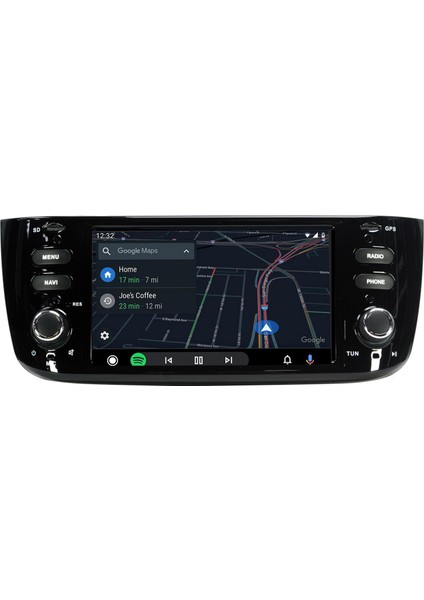 Fiat Punto Android Multimedya Carplay 2gb Ram + 32GB HDD 2014-2018 Navigasyon Ekran