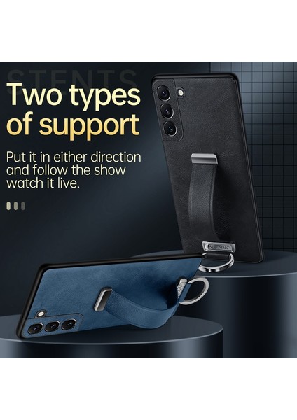 Samsung Galaxy S23+ 5g Için Pc+ Pu Doku Telefon Kılıfı - Siyah (Yurt Dışından) fiyatları