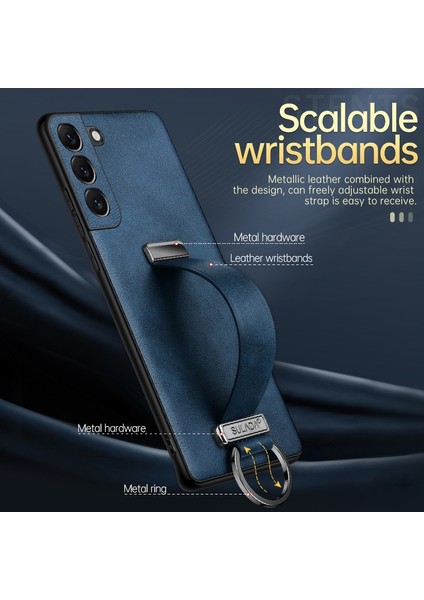 Samsung Galaxy S23+ 5g Için Pc+ Pu Doku Telefon Kılıfı - Siyah (Yurt Dışından) fırsatları