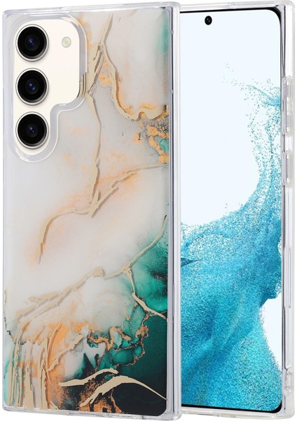 Samsung Galaxy S22 5g Için Mermer Telefon Kılıfı (Yurt Dışından)