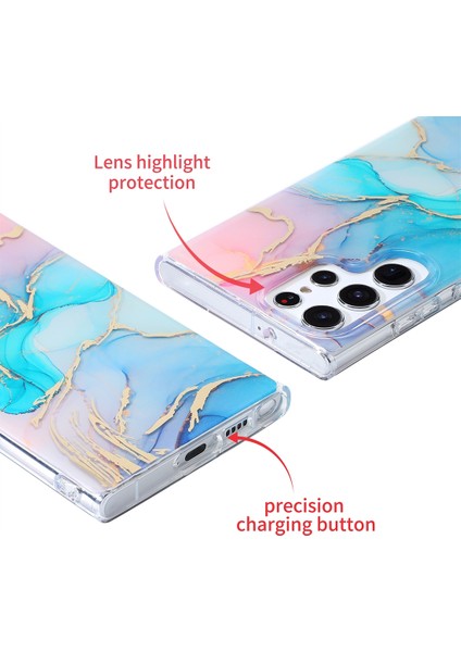 Samsung Galaxy S22 5g Için Mermer Telefon Kılıfı (Yurt Dışından) fırsatları