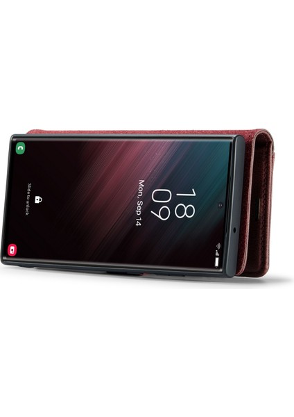 Dg.mıng Samsung Galaxy S23 Ultra 5g Için Çılgın At Deri Telefon Kılıfı - Kırmızı (Yurt Dışından) fırsatları