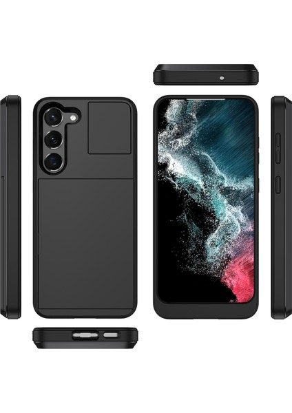 Samsung Galaxy S21 5g Için Kart Yuvası Telefon Kılıfı - Rose Gold (Yurt Dışından) fiyatları