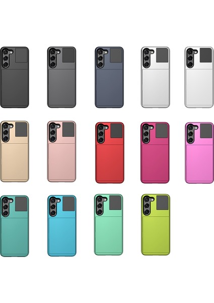 Samsung Galaxy S21 5g Için Kart Yuvası Telefon Kılıfı - Rose Gold (Yurt Dışından) modelleri