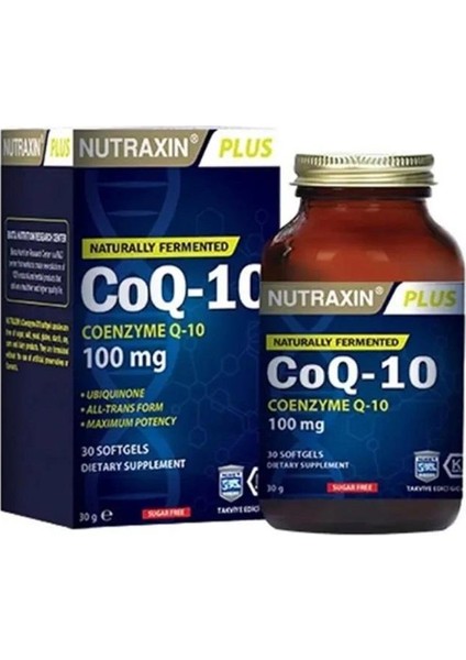 Coq-10 100 mg 30 Kapsül