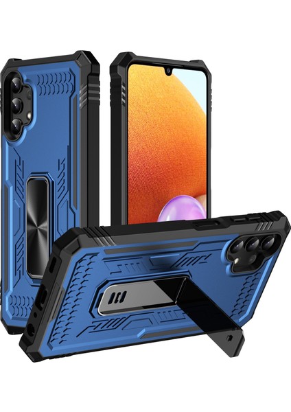 Samsung Galaxy A24 4g Için Görünmez Tutucu Kılıf - Koyu Mavi (Yurt Dışından)