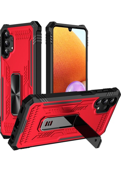 Samsung Galaxy A24 4g Için Görünmez Tutucu Kılıf - Kırmızı (Yurt Dışından)