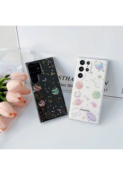 Samsung Galaxy S23 Ultra 5g Için Kozmik Yıldız Tpu Telefon Kılıfı - Şeffaflık (Yurt Dışından) indirimleri