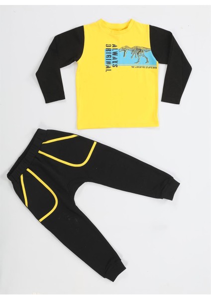 Original T-Rex Sarı - Siyah Pantolon + T-Shirt Takım fiyatları