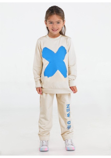 New Gen Bej Eşofman Takım