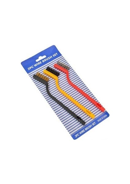 Rekotools-3 Parça Tel Fırça Detaylı Temizlik Seti