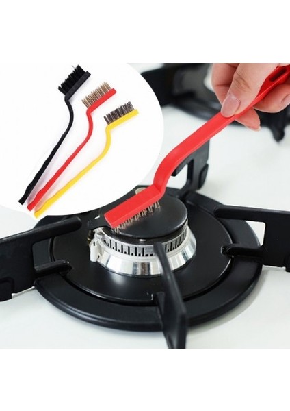 Rekotools-3 Parça Tel Fırça Detaylı Temizlik Seti