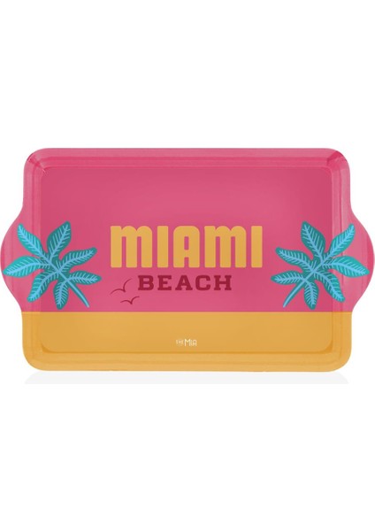 Miami Mini Tepsi Fuşya 24X14 cm