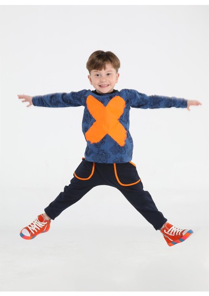 Casa Yaprak Desenli Baggy Pantolon + T-Shirt Takım fiyatları