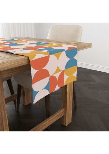 Modern Temalı Dijital Baskı Runner 22RNR-5