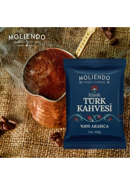 Moliendo Klasik Türk Kahvesi 100 g 10'lu Paket